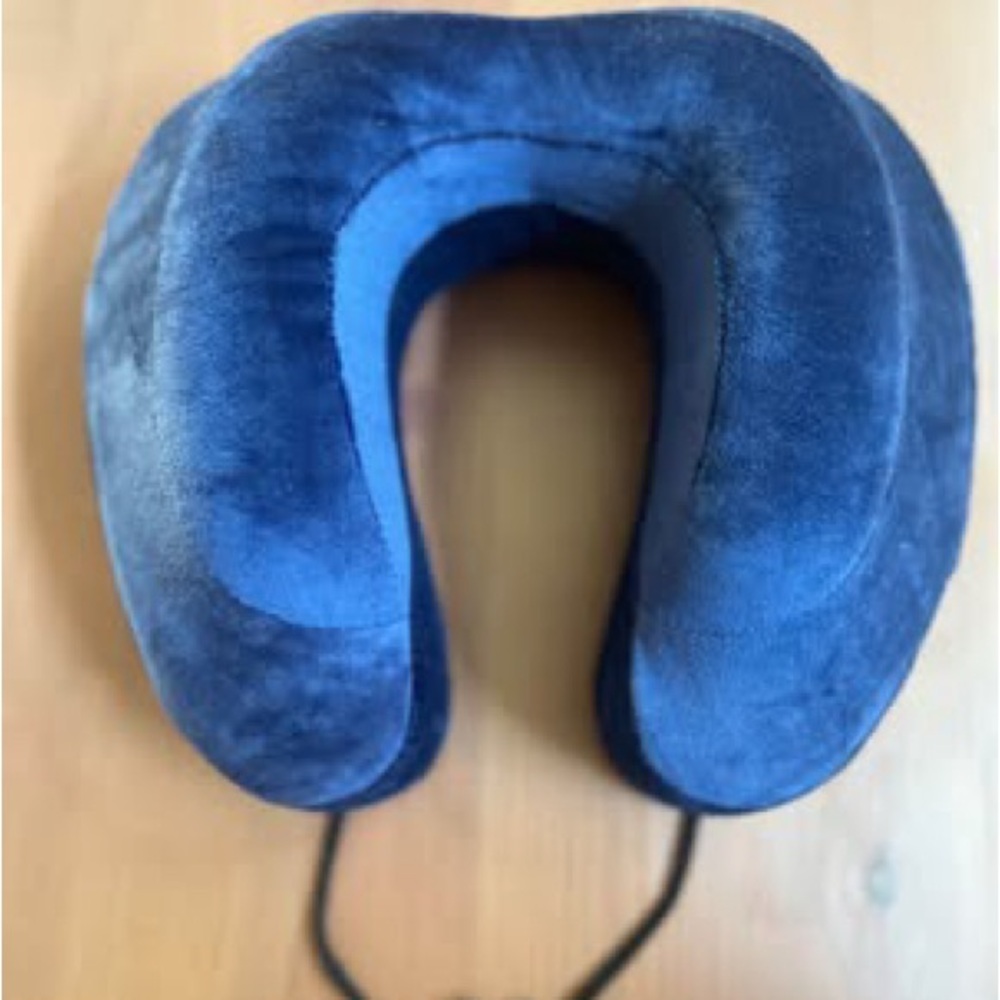 Blue Velvet Holiday Pillow